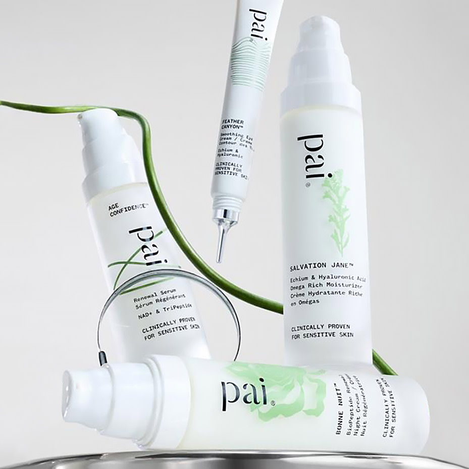 Selection of beauty products. Skincare shop now