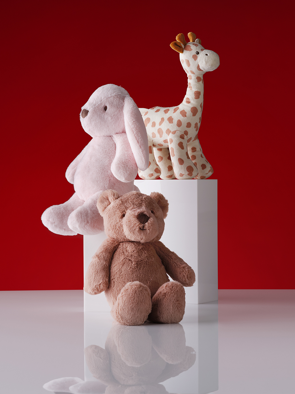 A selection of soft toy gifts for kids