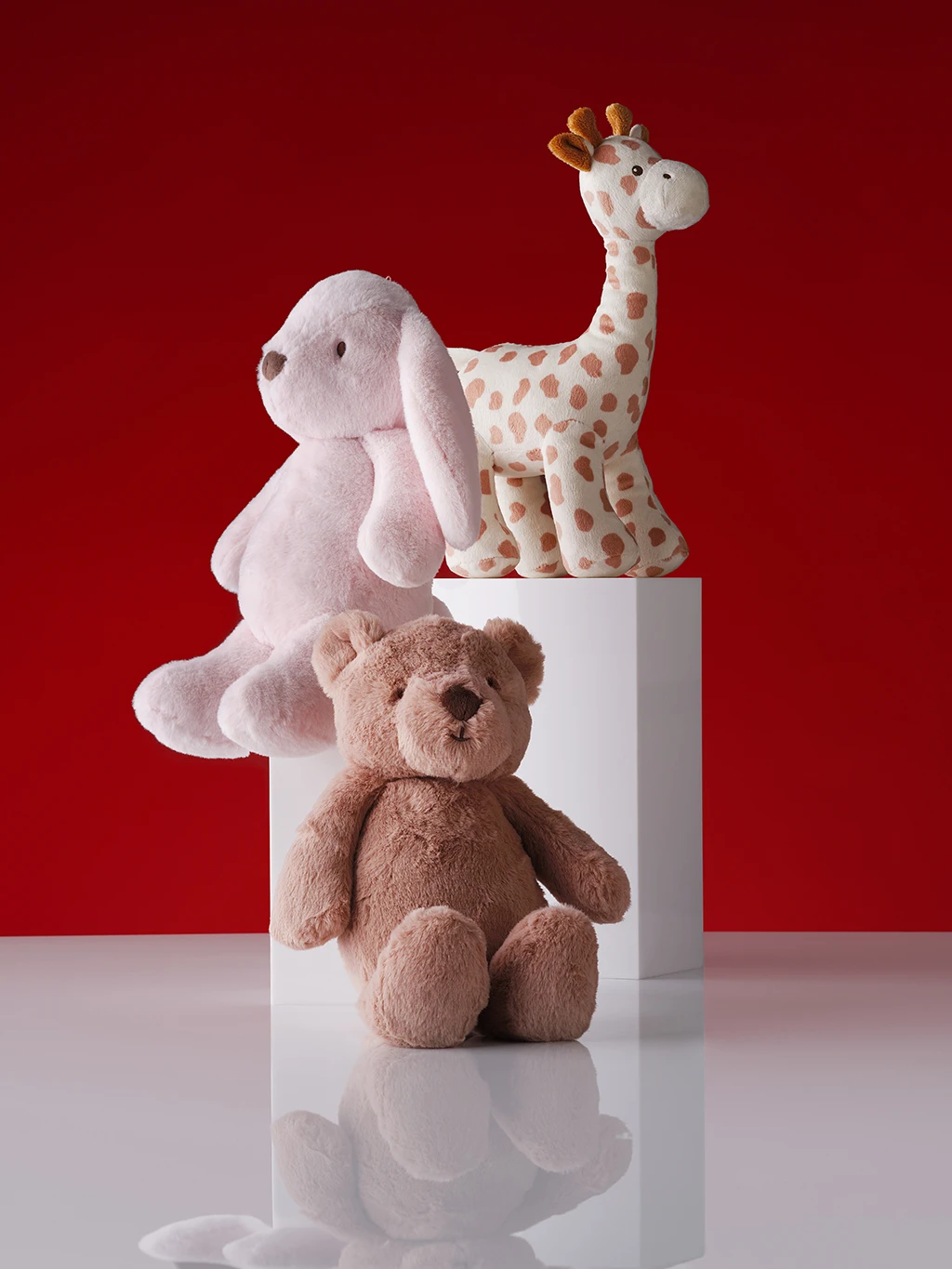 A selection of soft toy gifts for kids