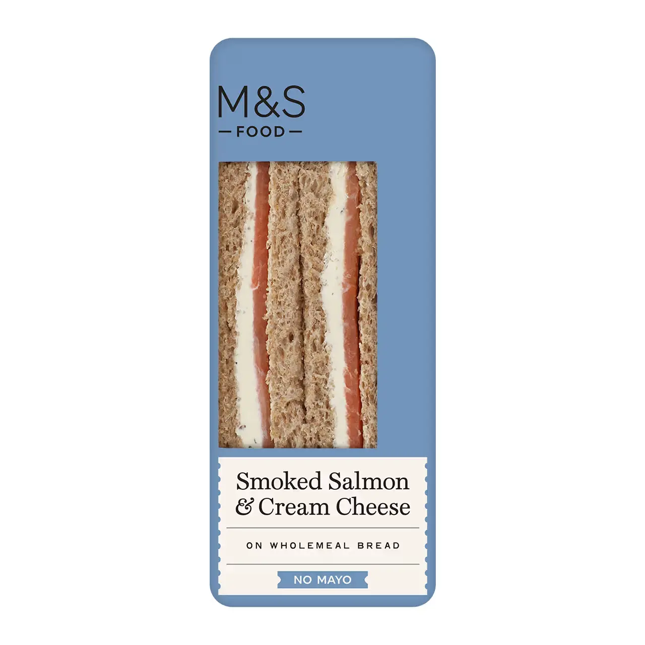 Smoked Salmon and Cream Cheese Sandwich