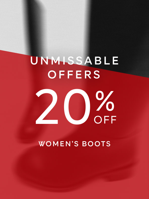 20% off Women’s Boots