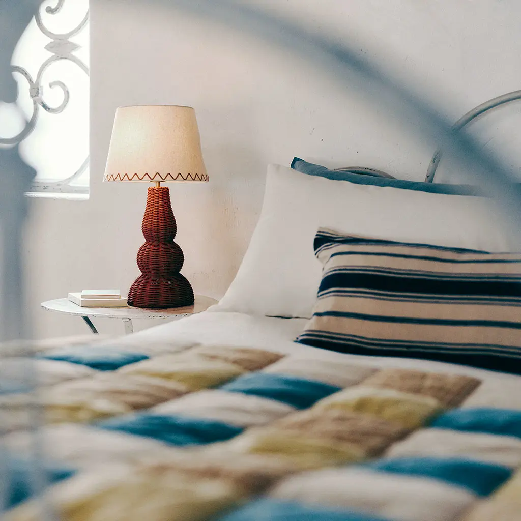 Coastal-themed bed