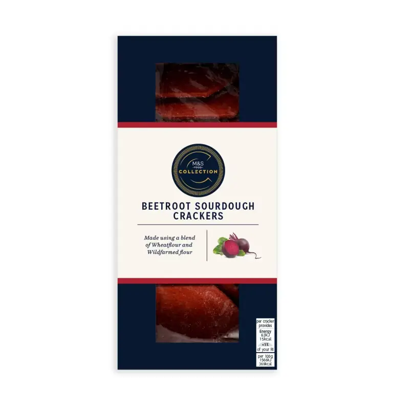 Collection Beetroot Sourdough Crackers