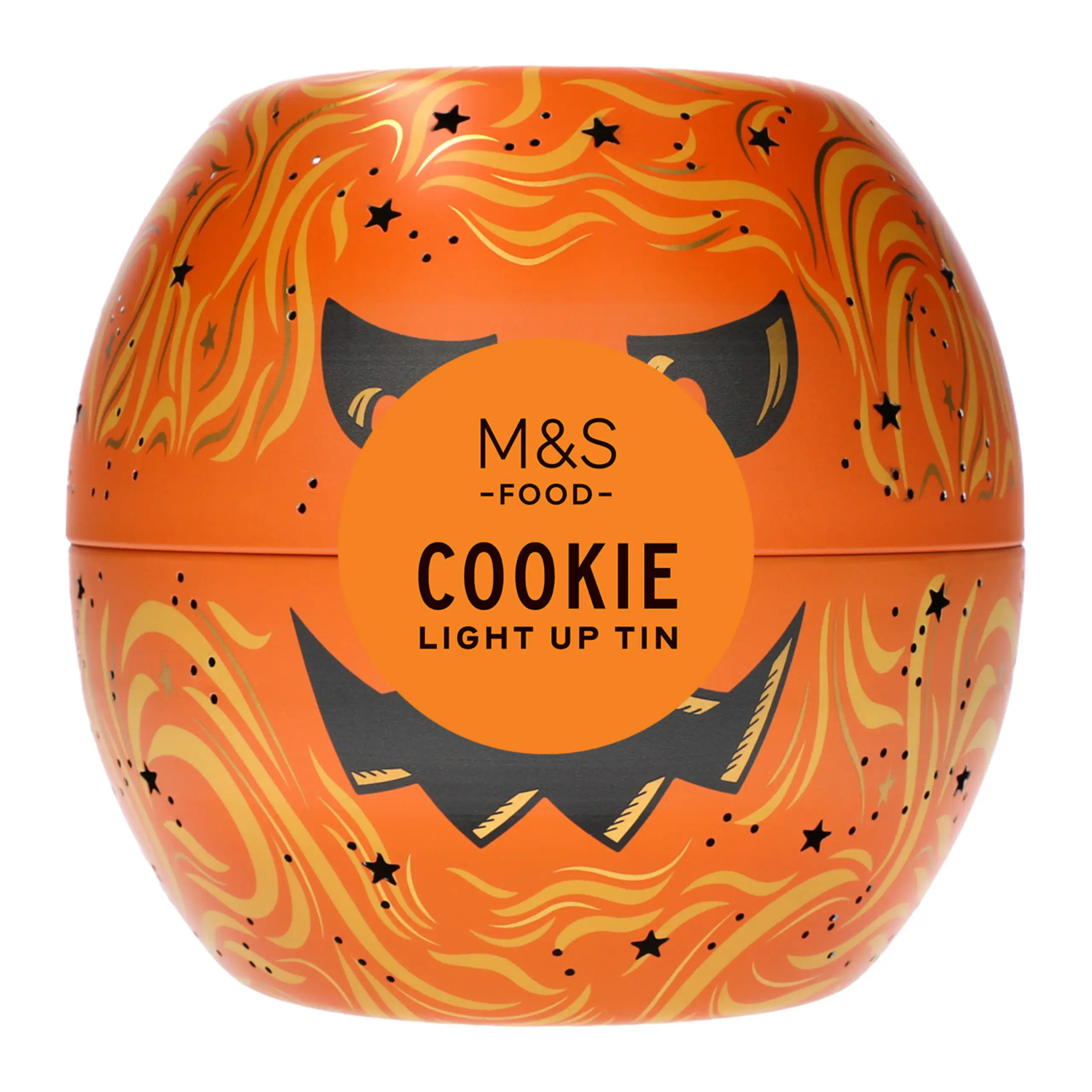 Cookie Pumpkin Light Up Tin
