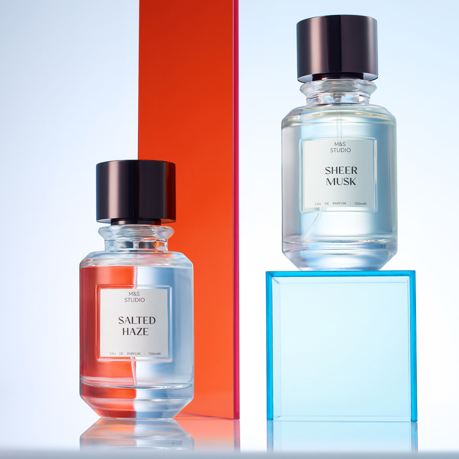 Two bottles of perfume