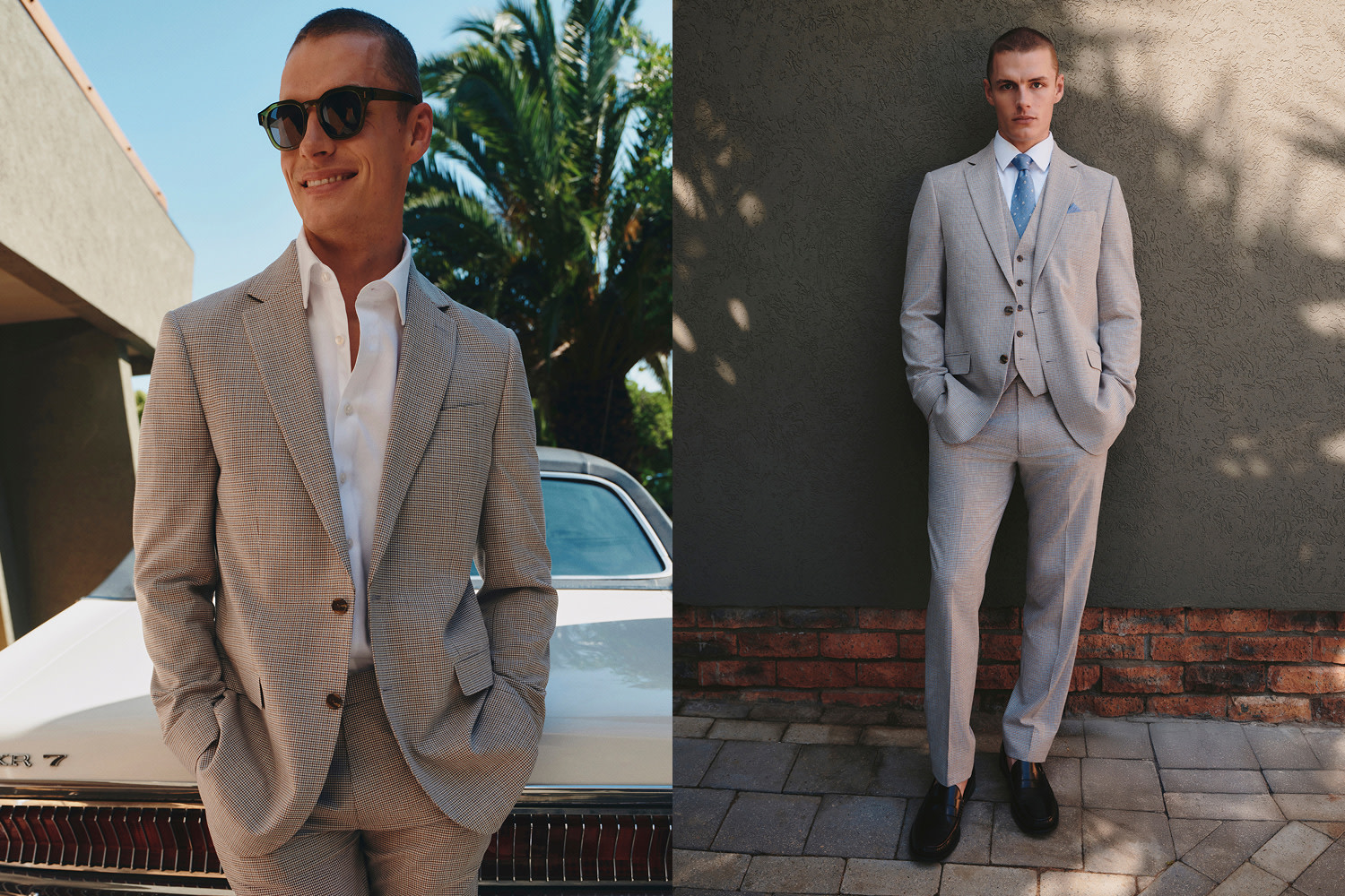 Man wearing occasionwear