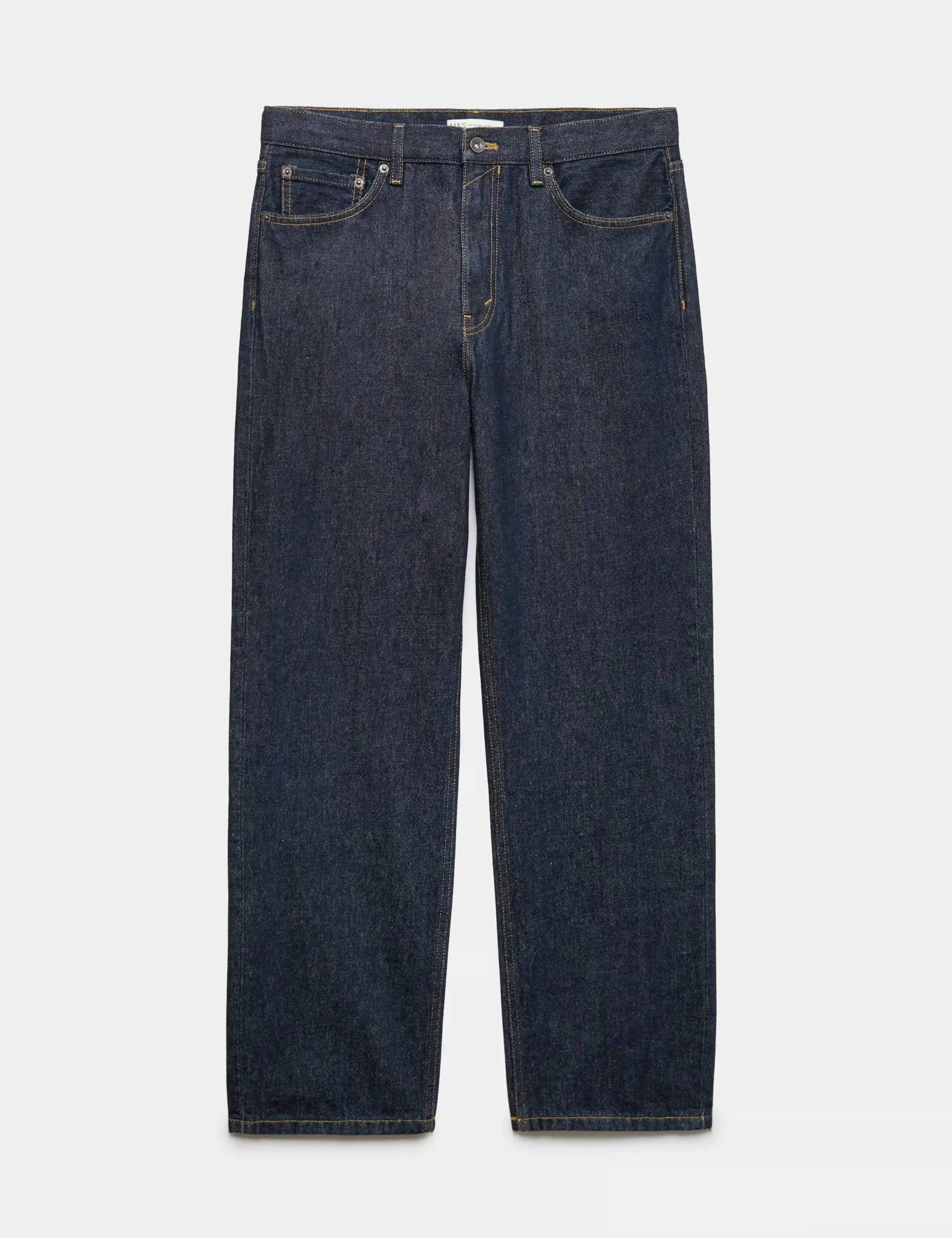 Authentic Relaxed Straight Fit Rigid Jeans