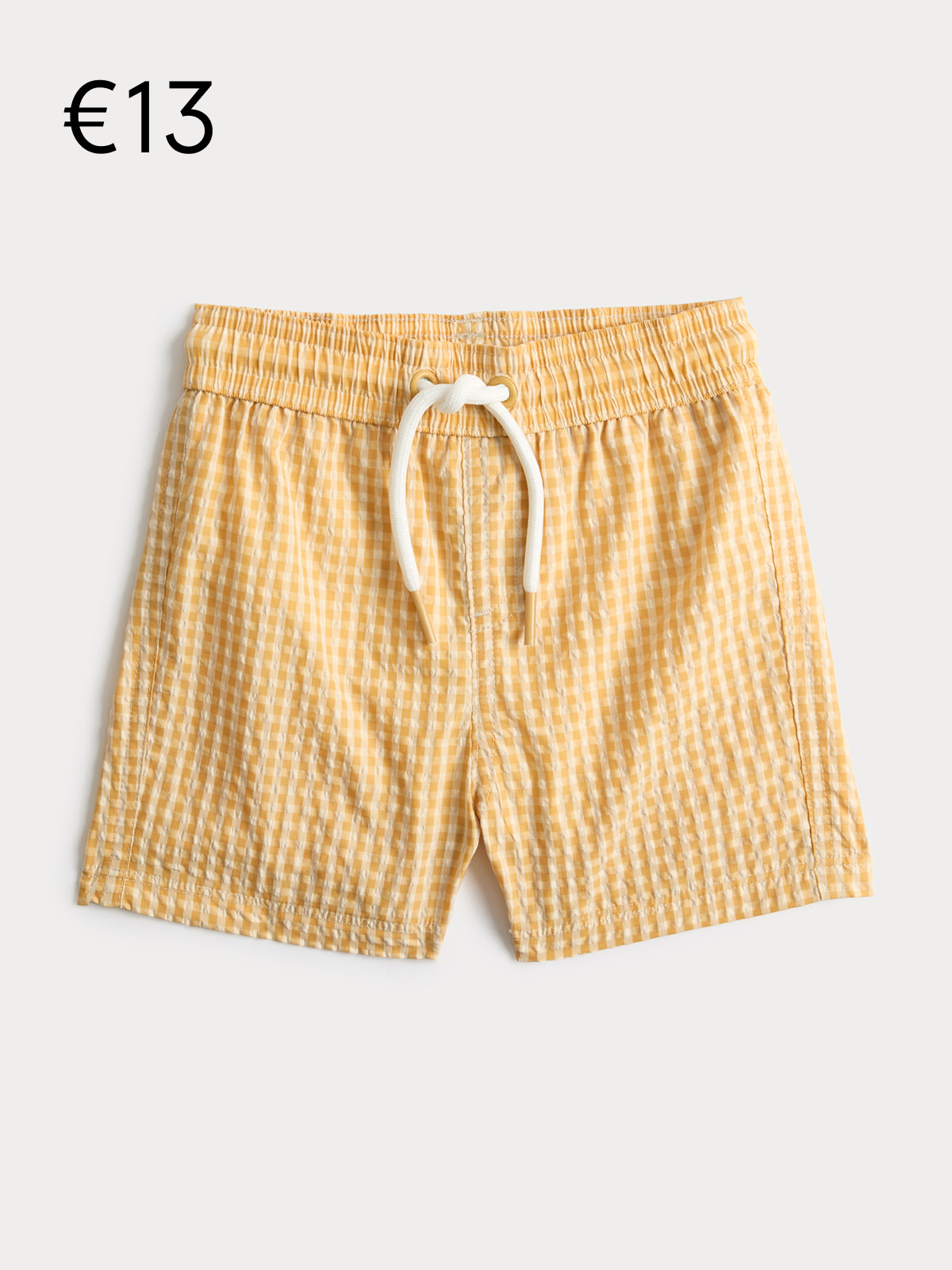 Gingham Seersucker Swim Shorts