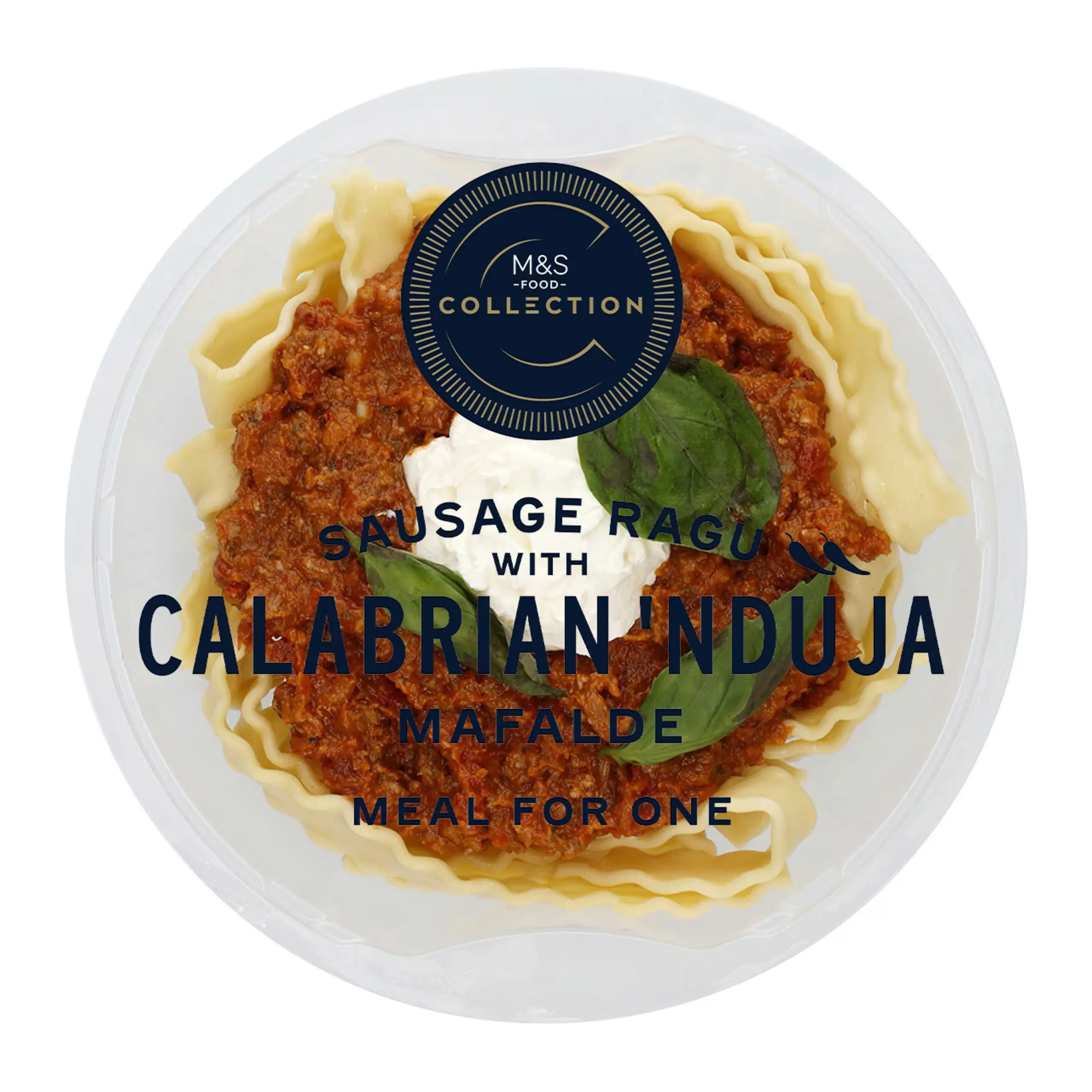 Collection Sausage Ragu with Calabrian Nduja Mafalde