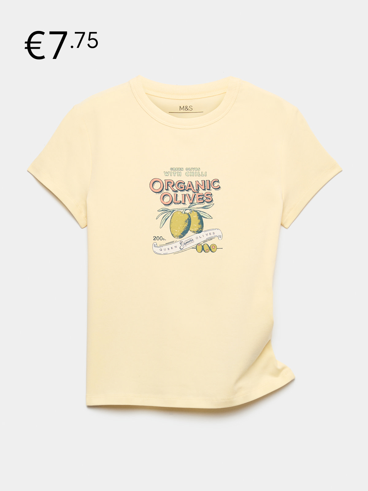 Cotton Rich Olives Graphic Baby T-Shirt