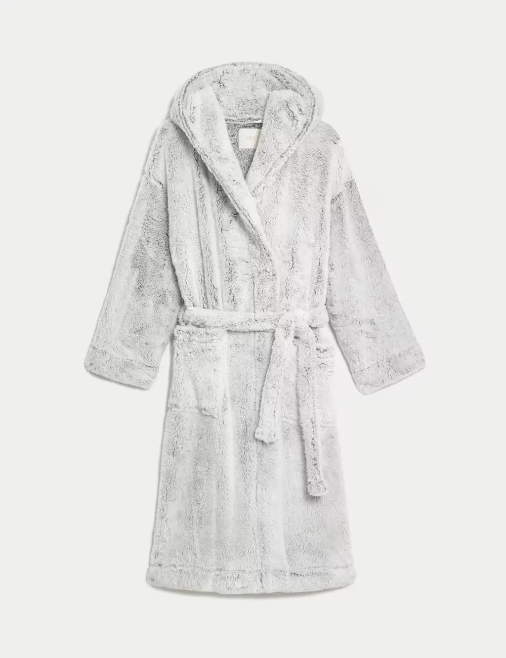 Fleece dressing gown