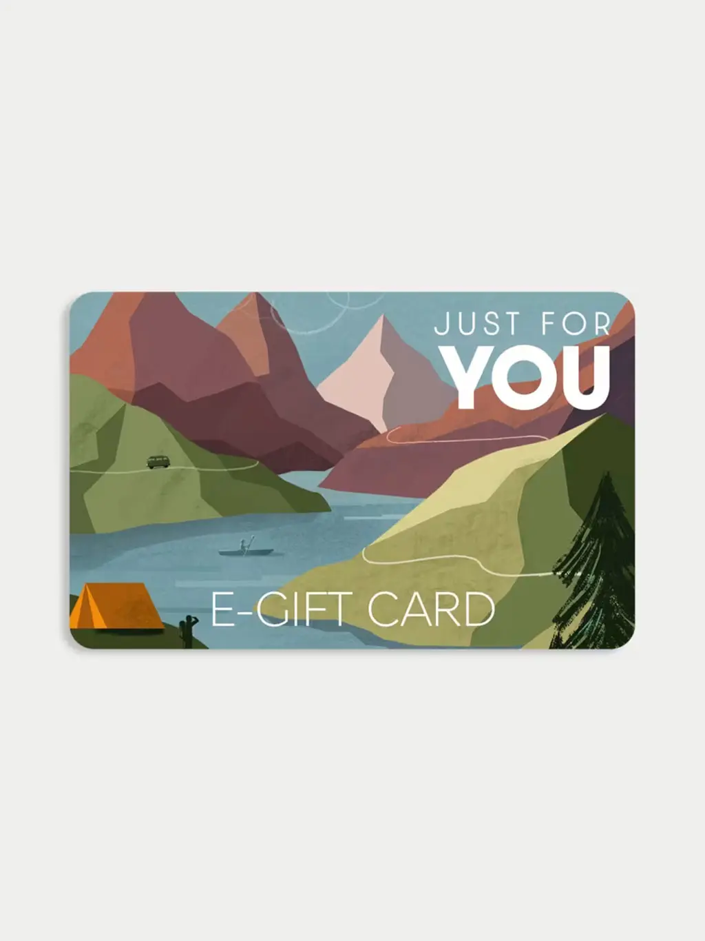 M&S gift card with mountain artwork