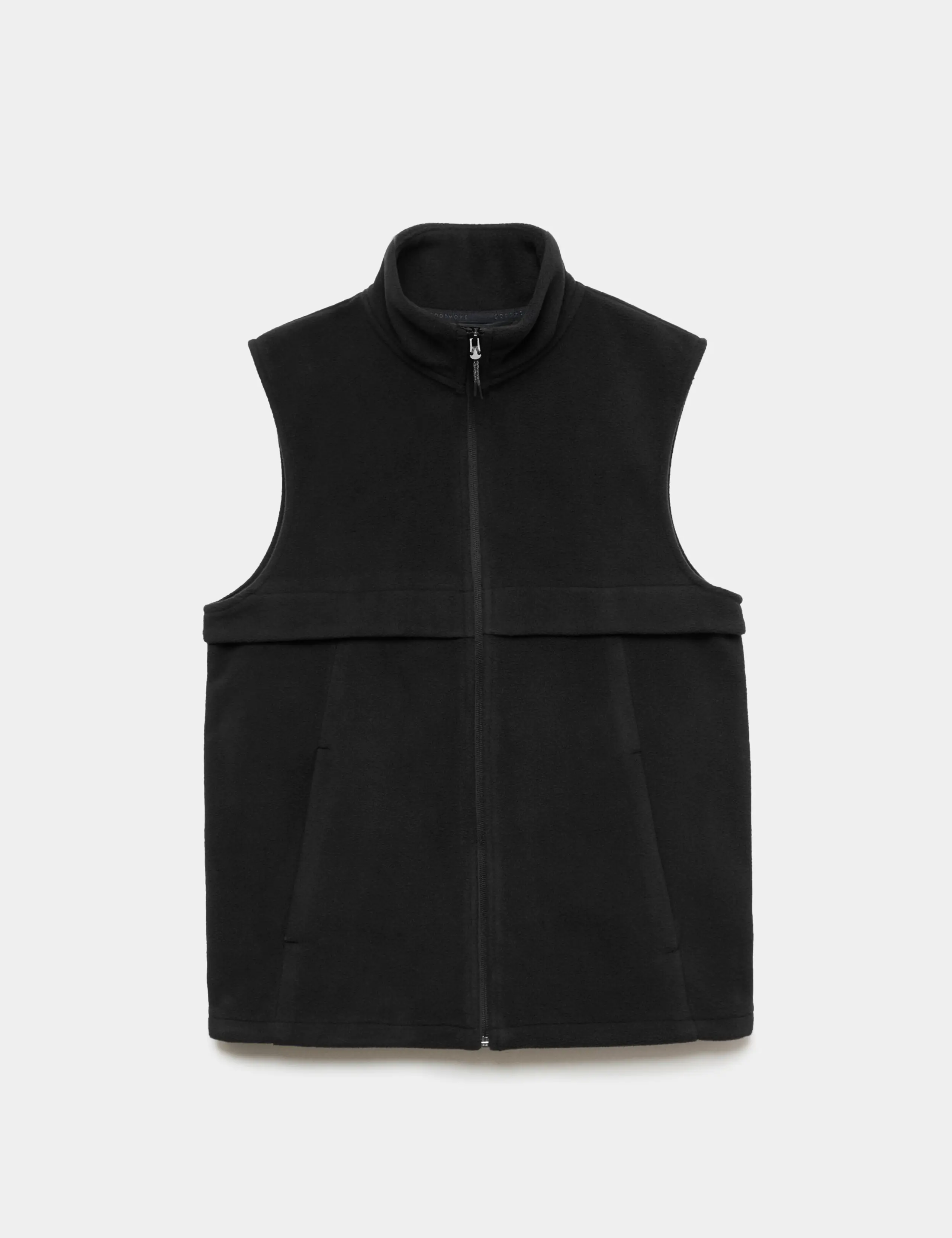 Micro Fleece Zip Up Funnel Neck Gilet
