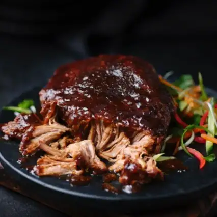 Slow cooked meat