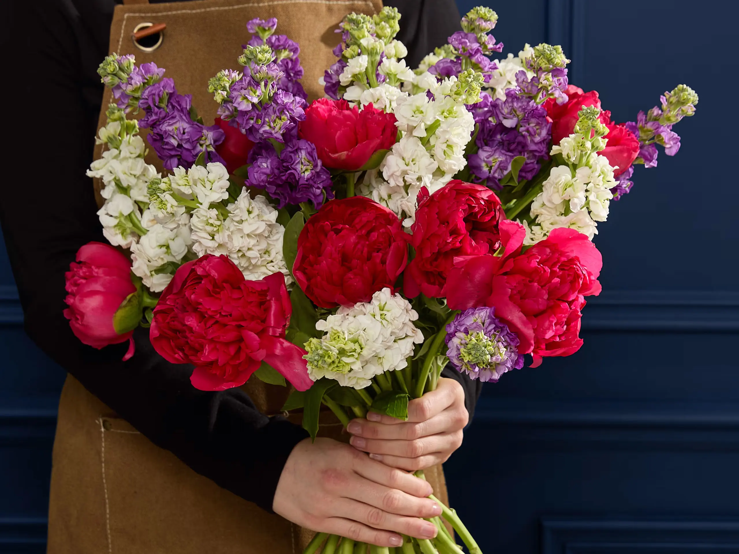 Katherine Jenkins VE Day bouquet