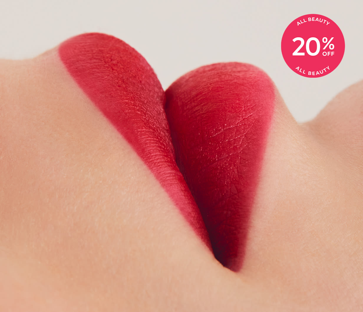 20% off all beauty, don’t miss out