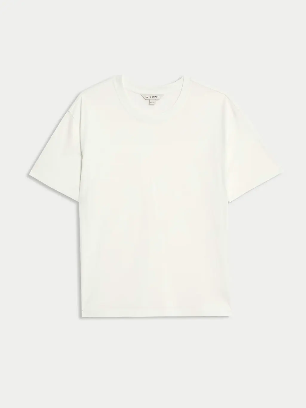 White cotton T-shirt