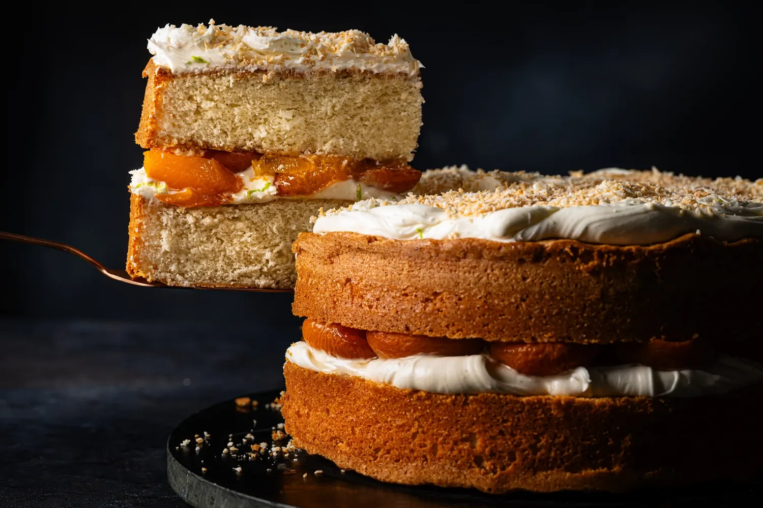 Apricot cake