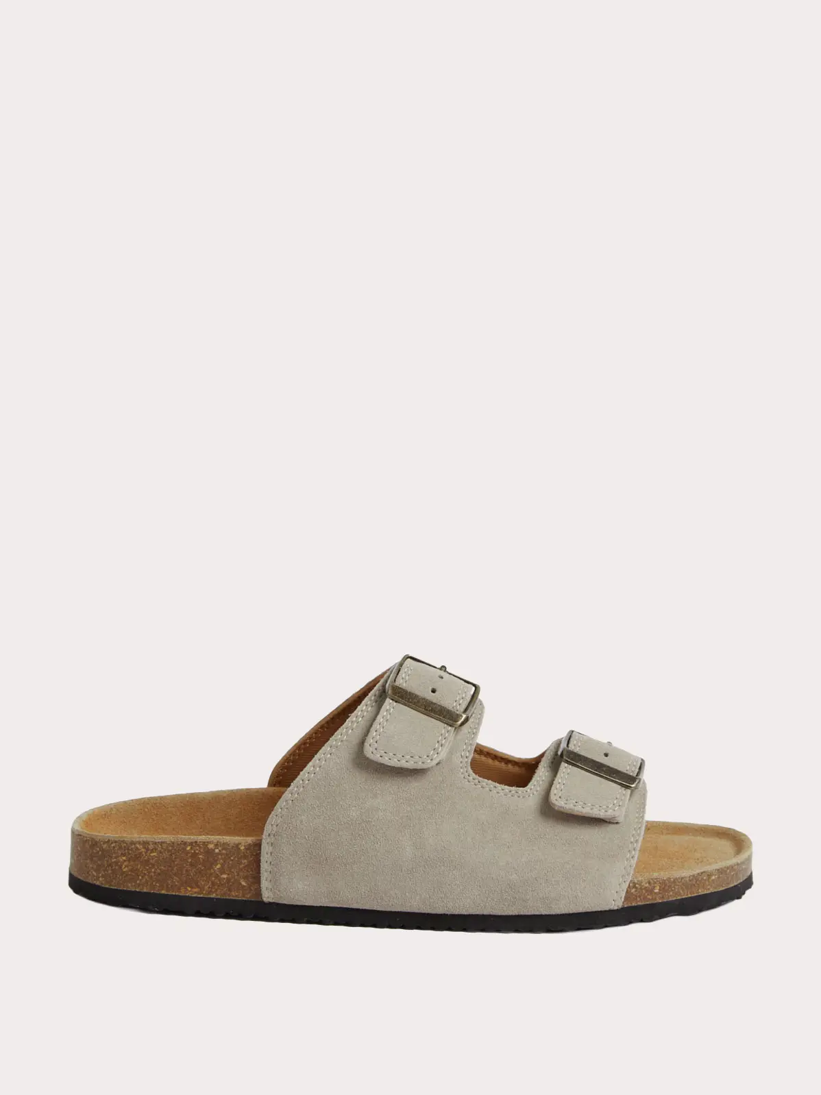 Two-strap slip-on sandal
