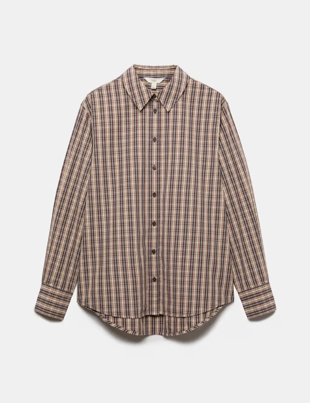 Pure Cotton Checked Shirt
