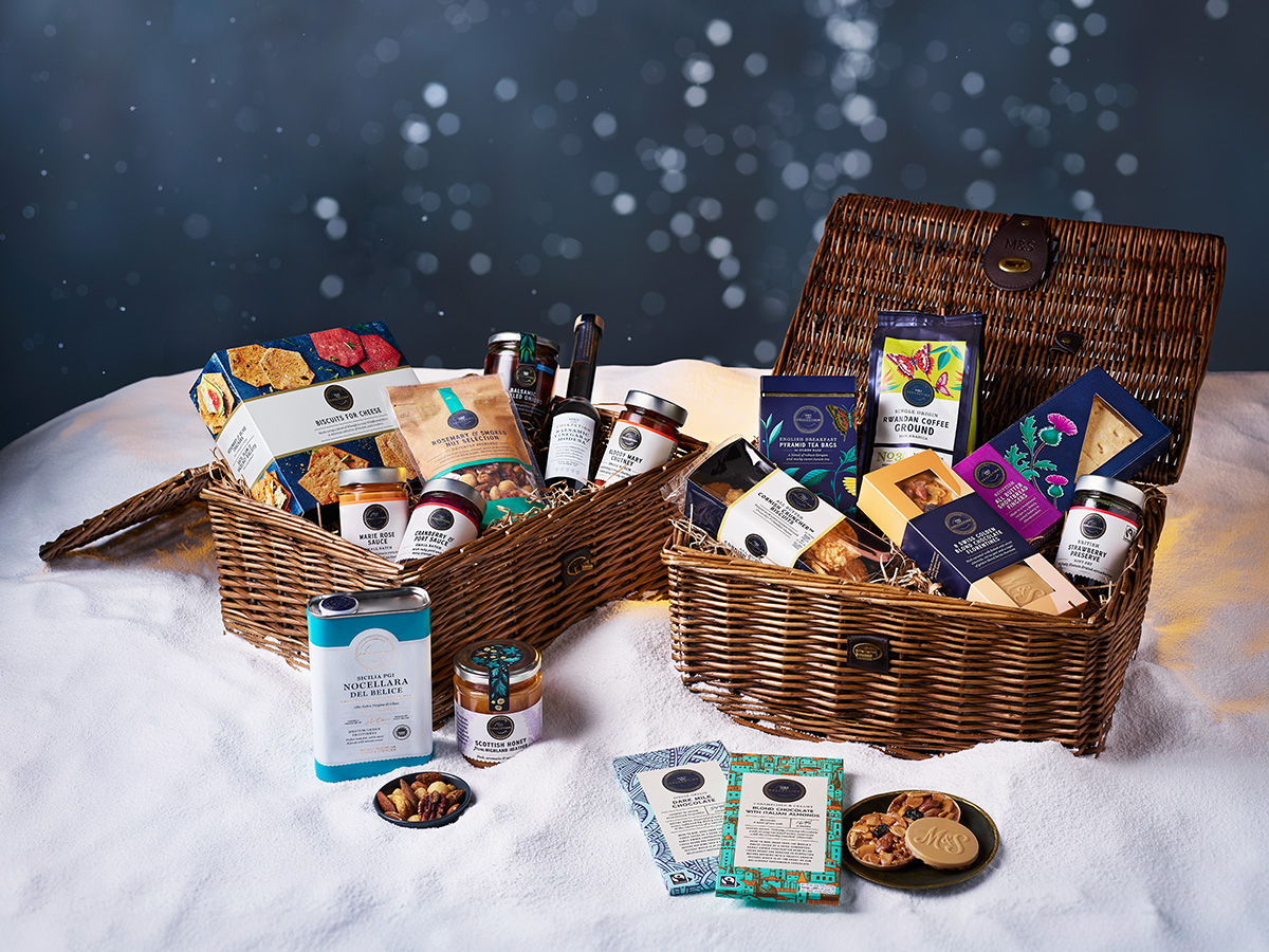 M&S Christmas hampers