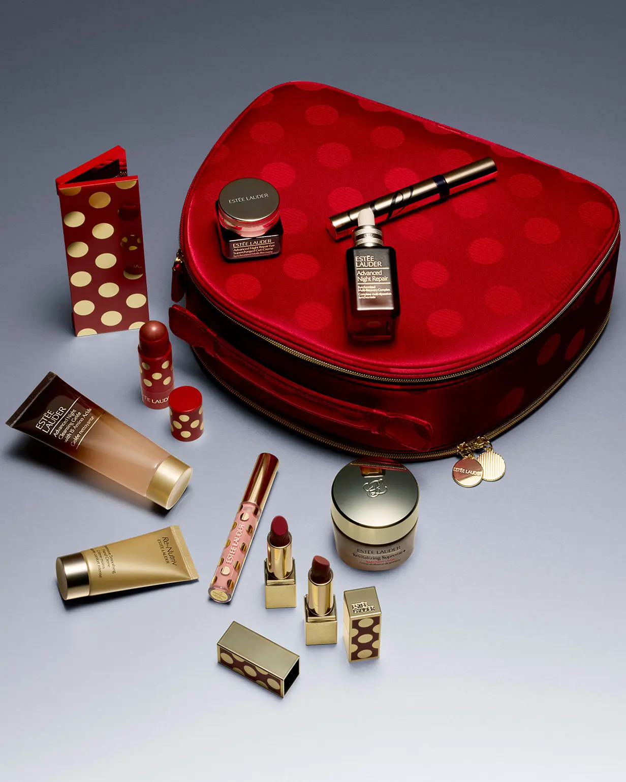 Selection of beauty products