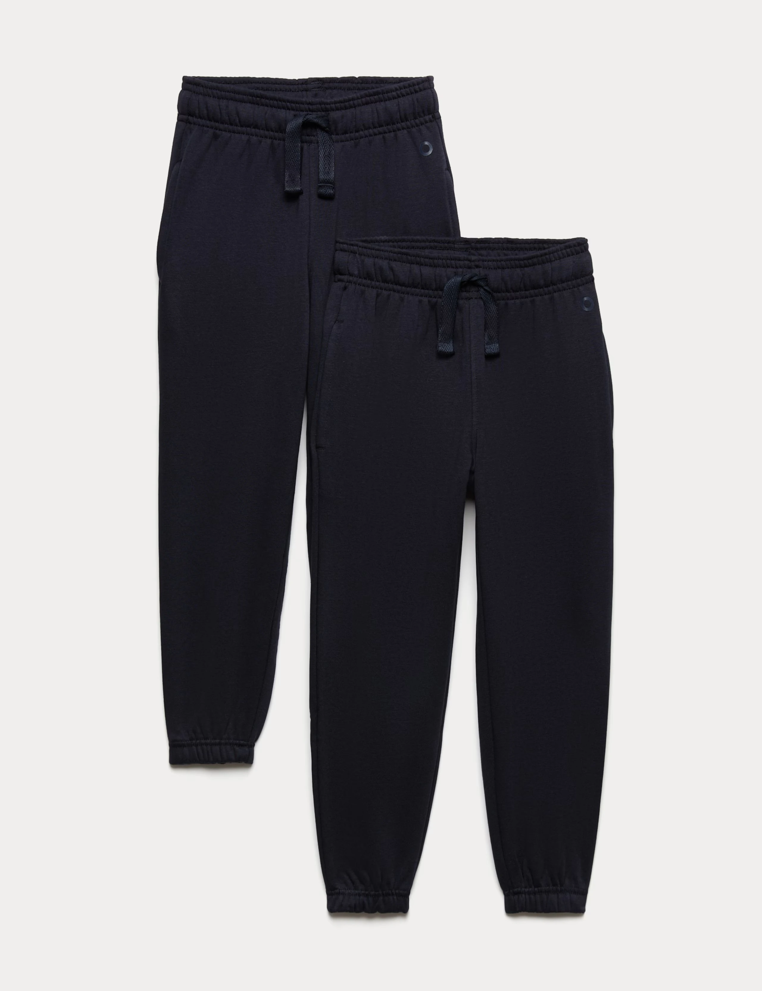 Two pack of navy boys joggers.