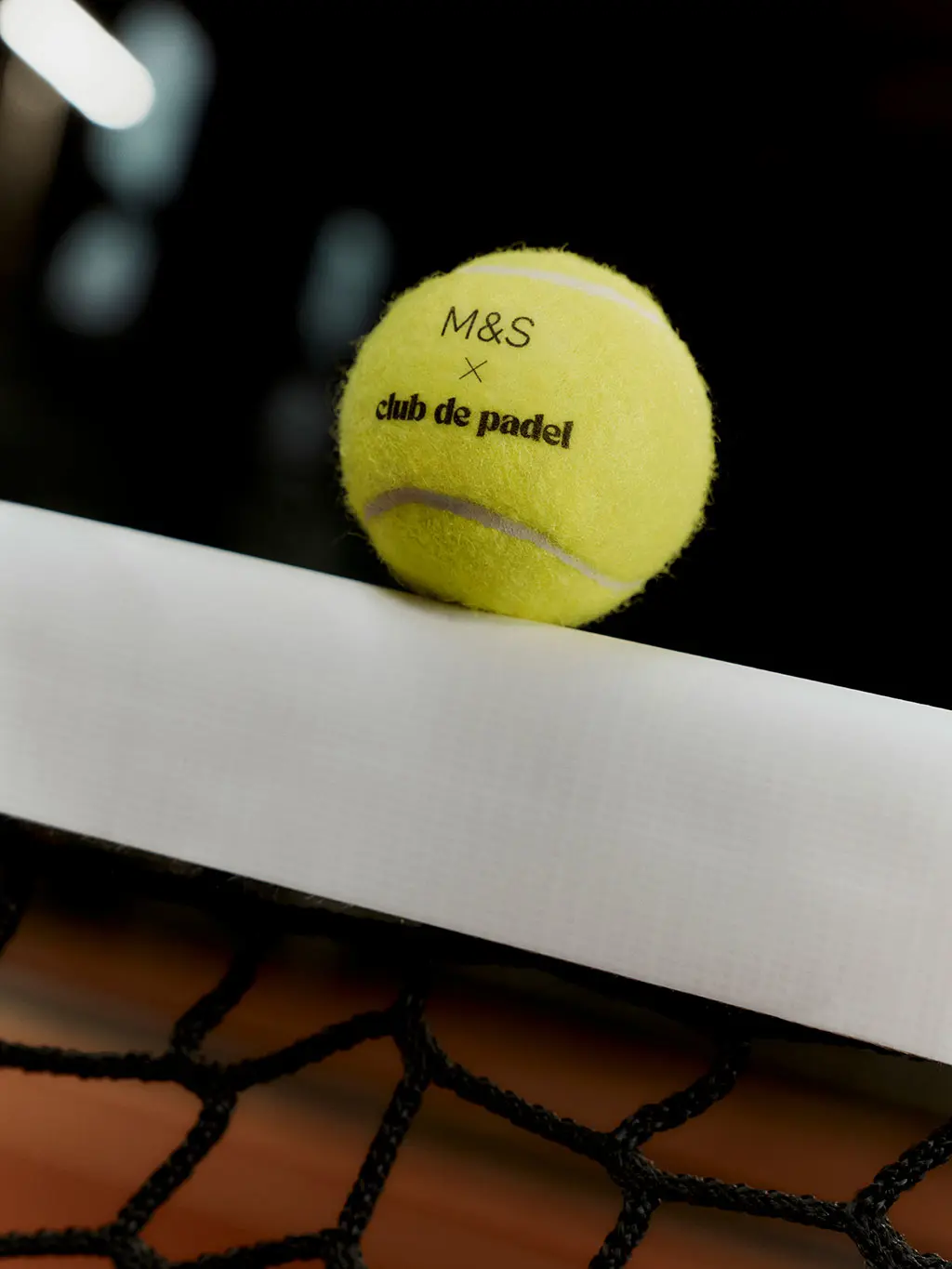 M&S x Club de Padel ball