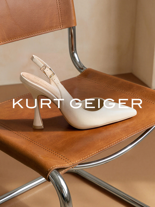 High heel shoe on chair