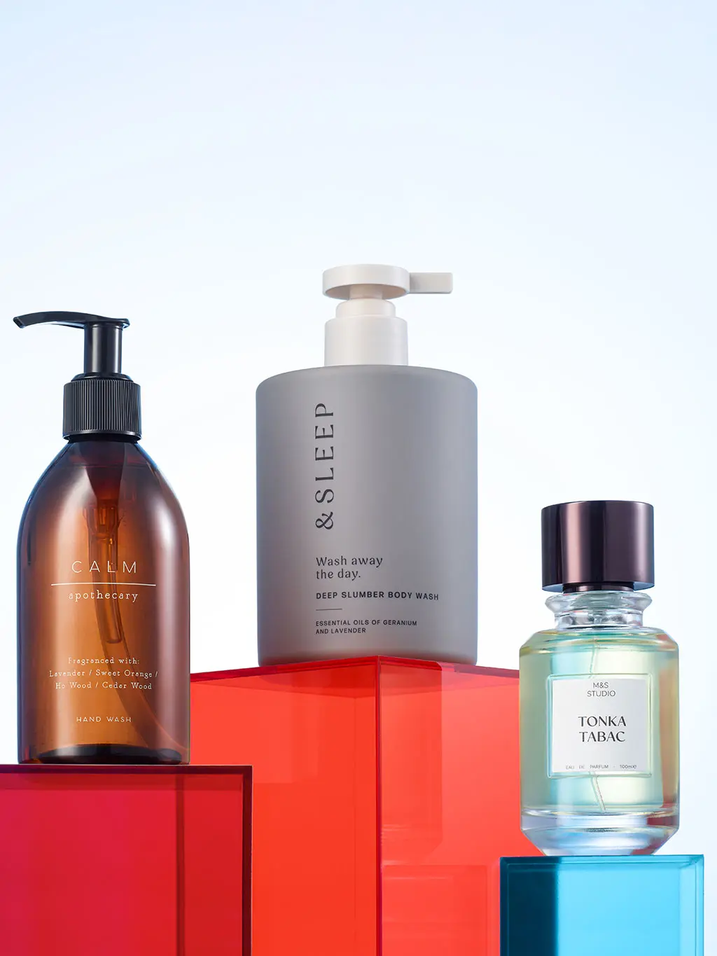 Hand wash, body wash and fragrance