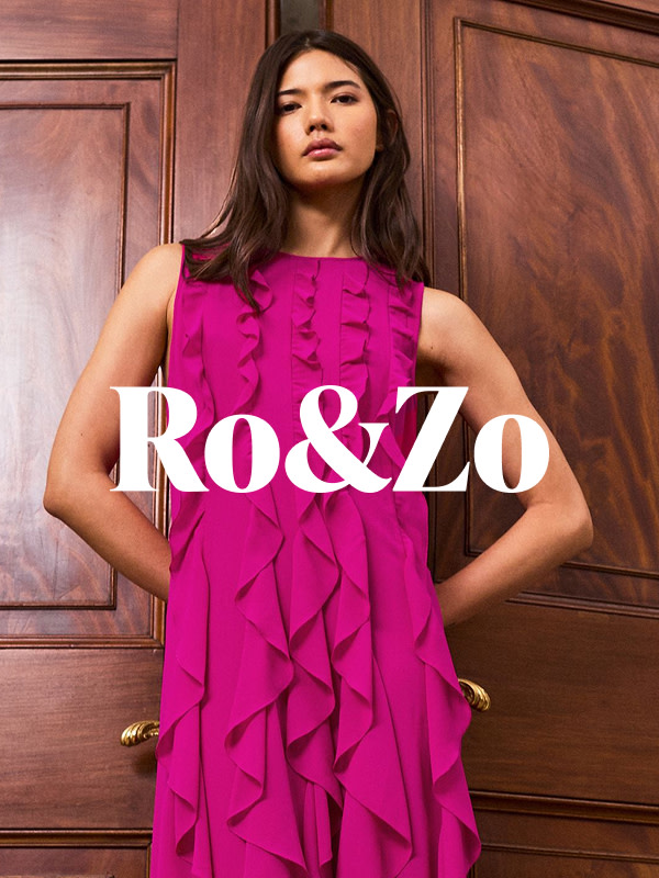 Woman in pink dress