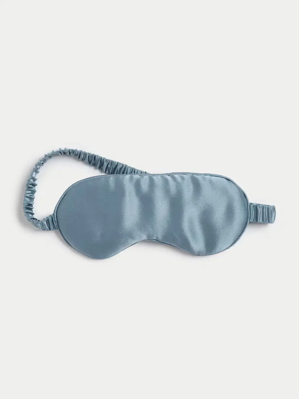 Blue mulberry silk eye mask
