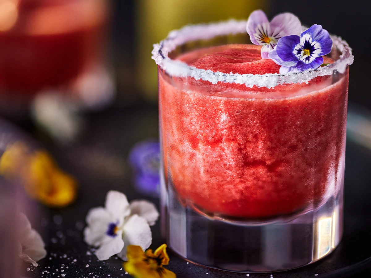 Frozen limoncello margarita 