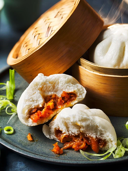 Bao bun dumplings