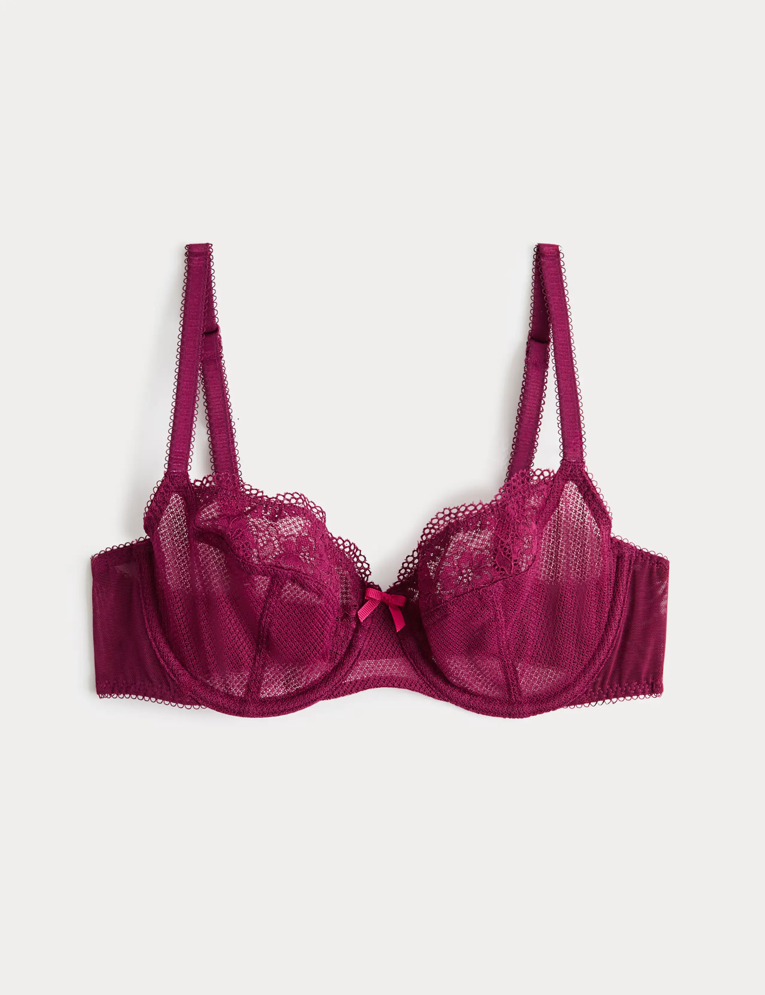Jasmine Lace Wired Balcony Bra