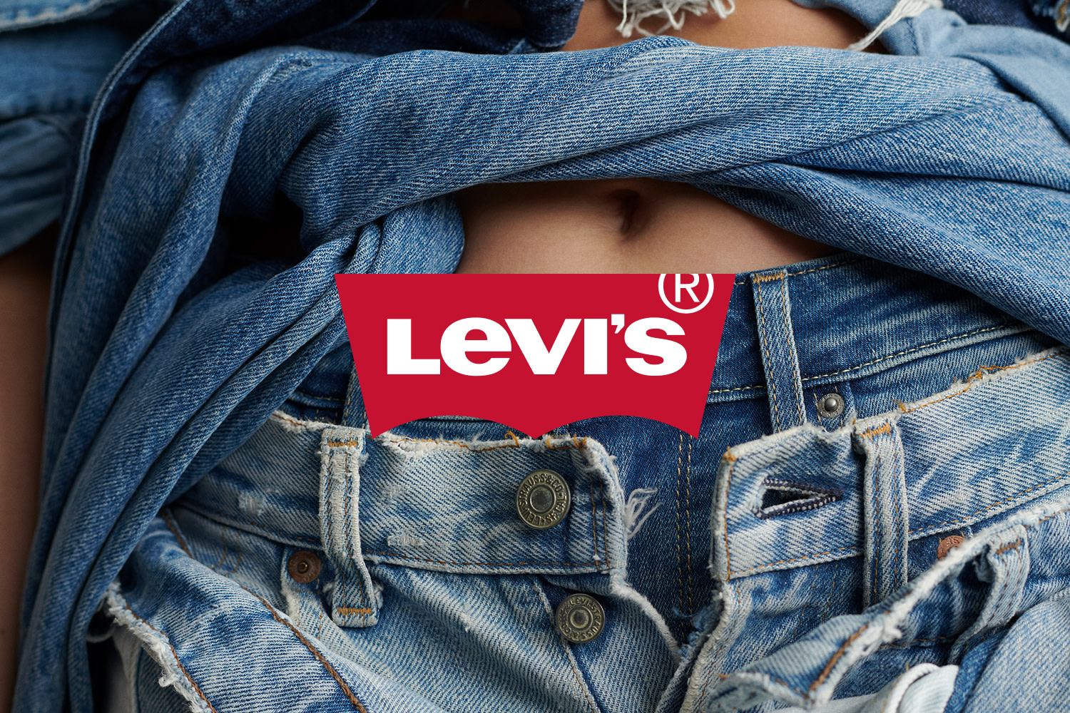 Close up of woman wearing jeans