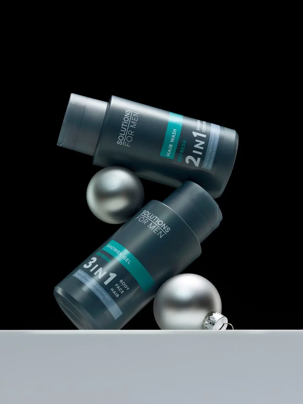 A selection of skincare products for men by M&S