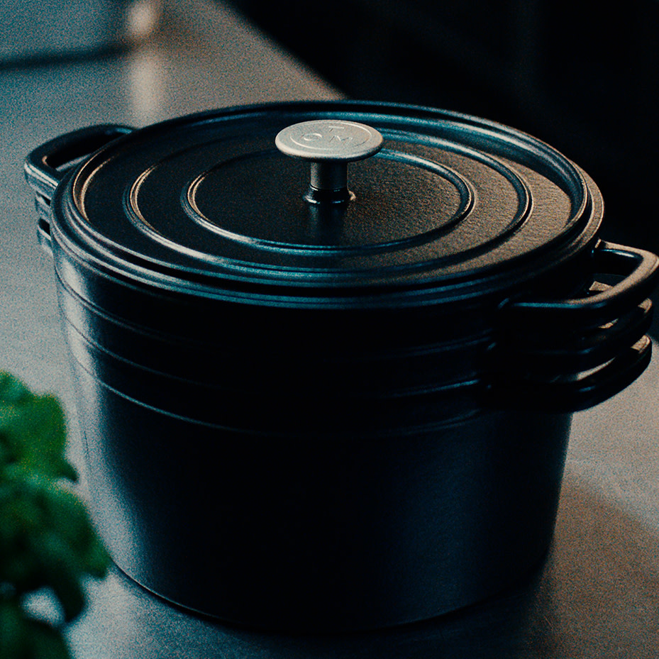 M&S x Tom Kerridge cast-iron casserole dish