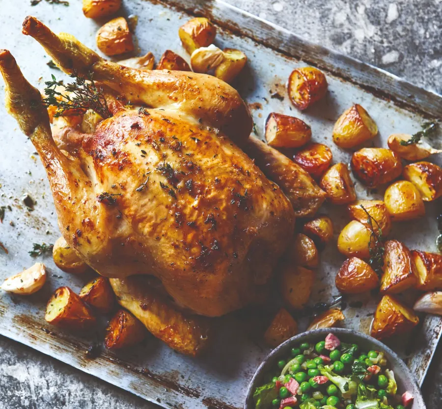 Roast chicken