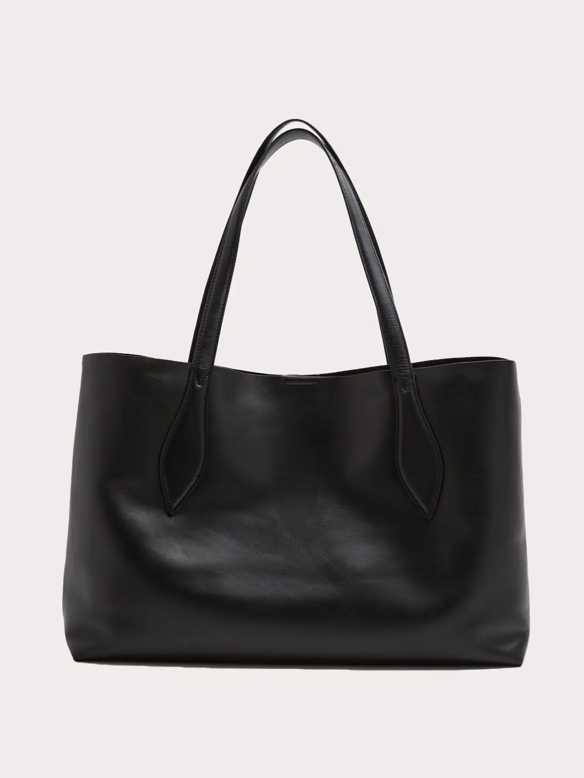Black tote bag