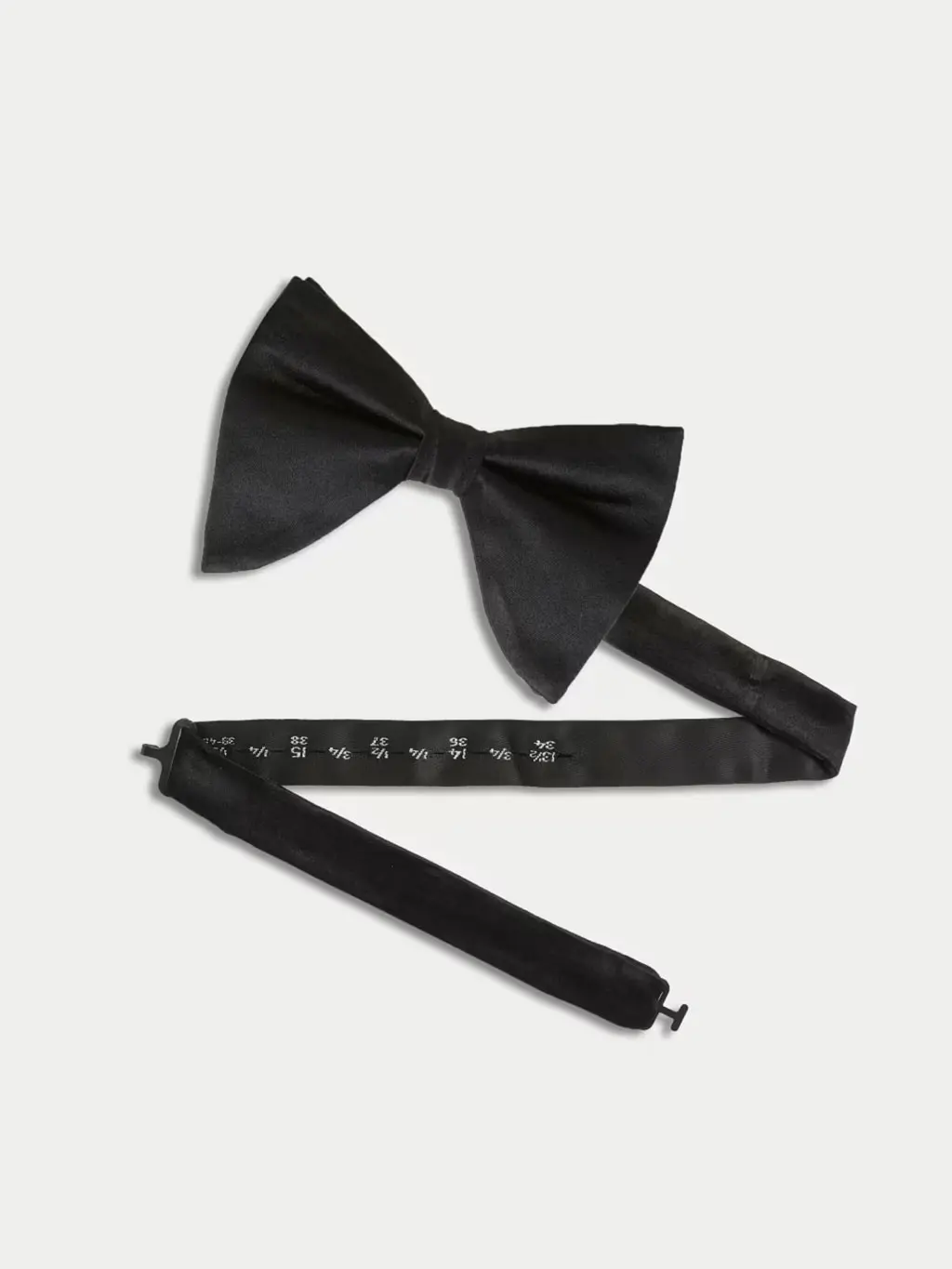 Black bow tie