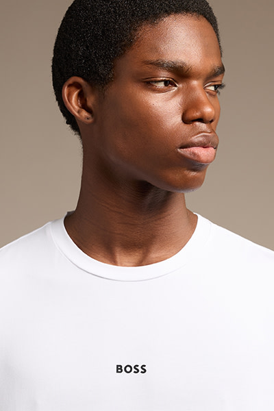 man wearing white t-shirt