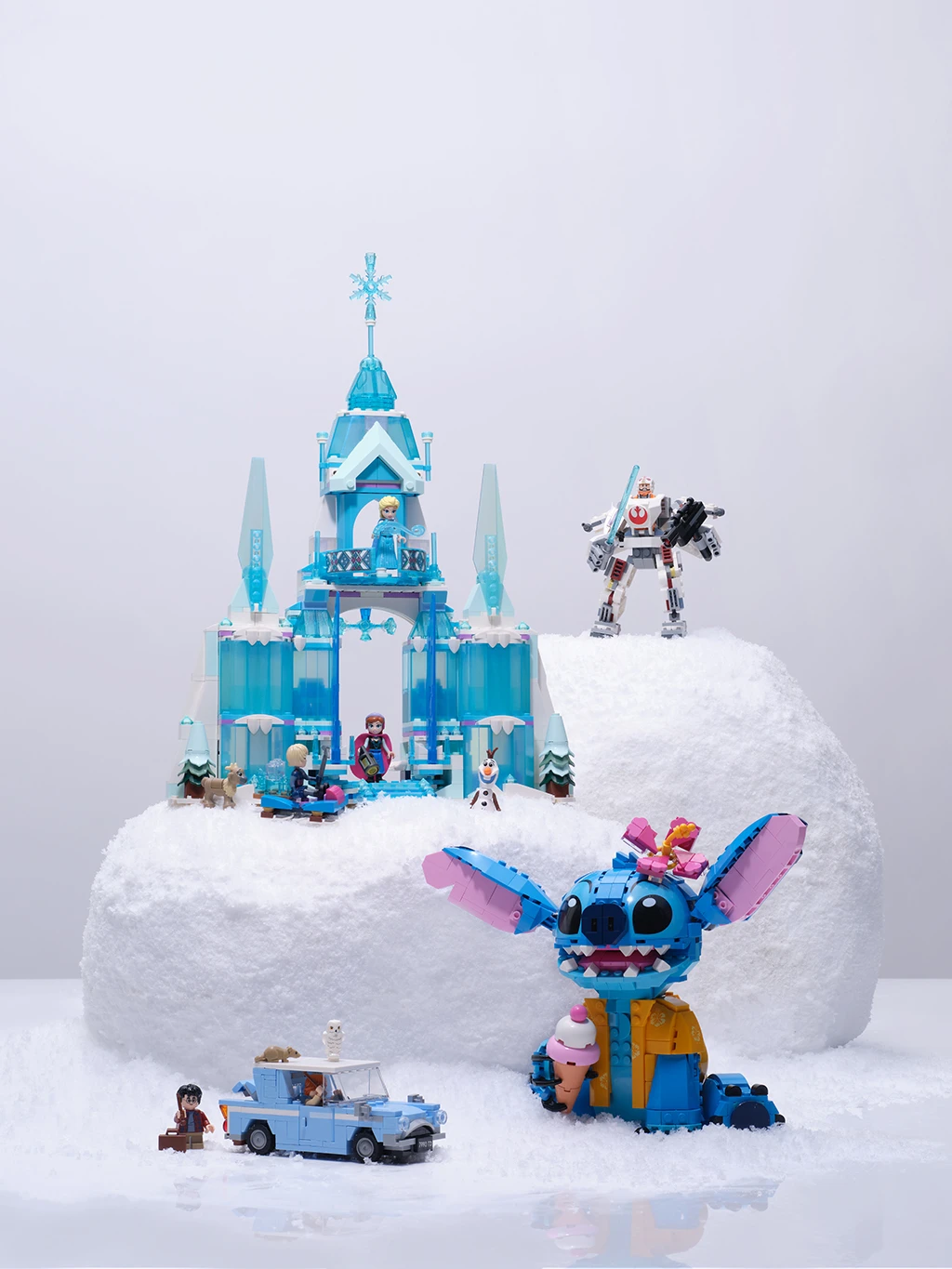 A selection of Disney LEGO toys