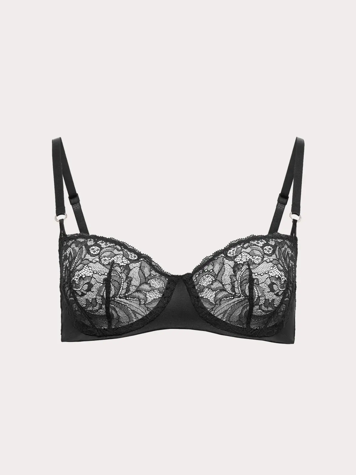 Black lace bra 