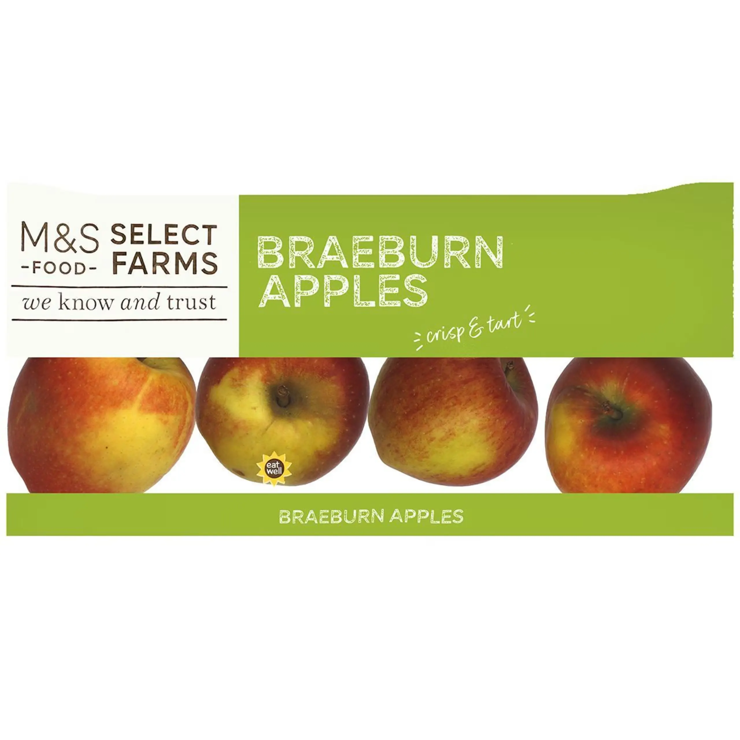 Braeburn apples