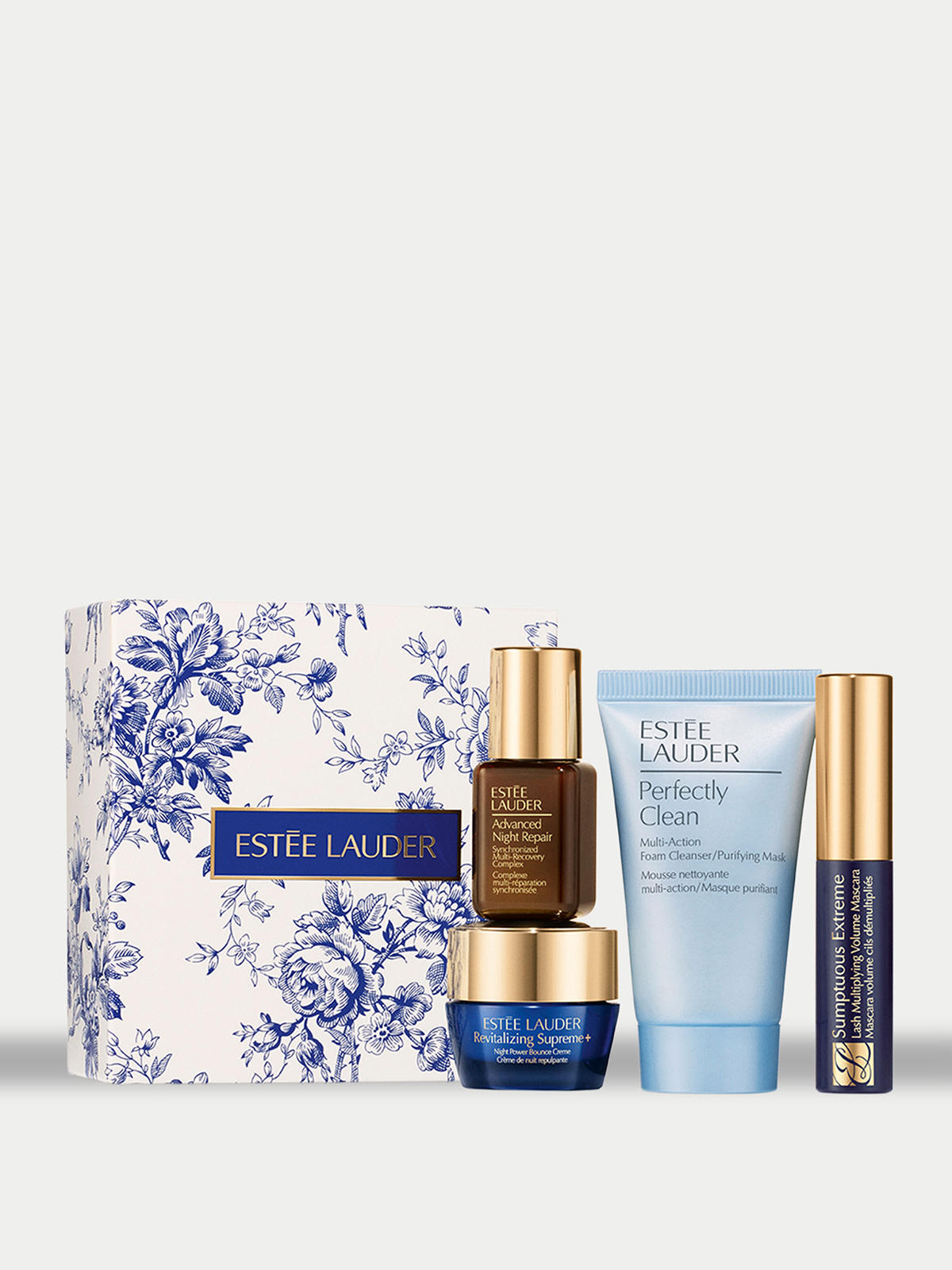 Free Estée Lauder 4-piece gift set when you buy two Estée Lauder products. Shop now