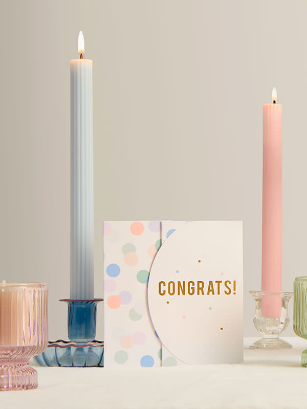 Candle with Congrats card. Shop Congratulations gifts