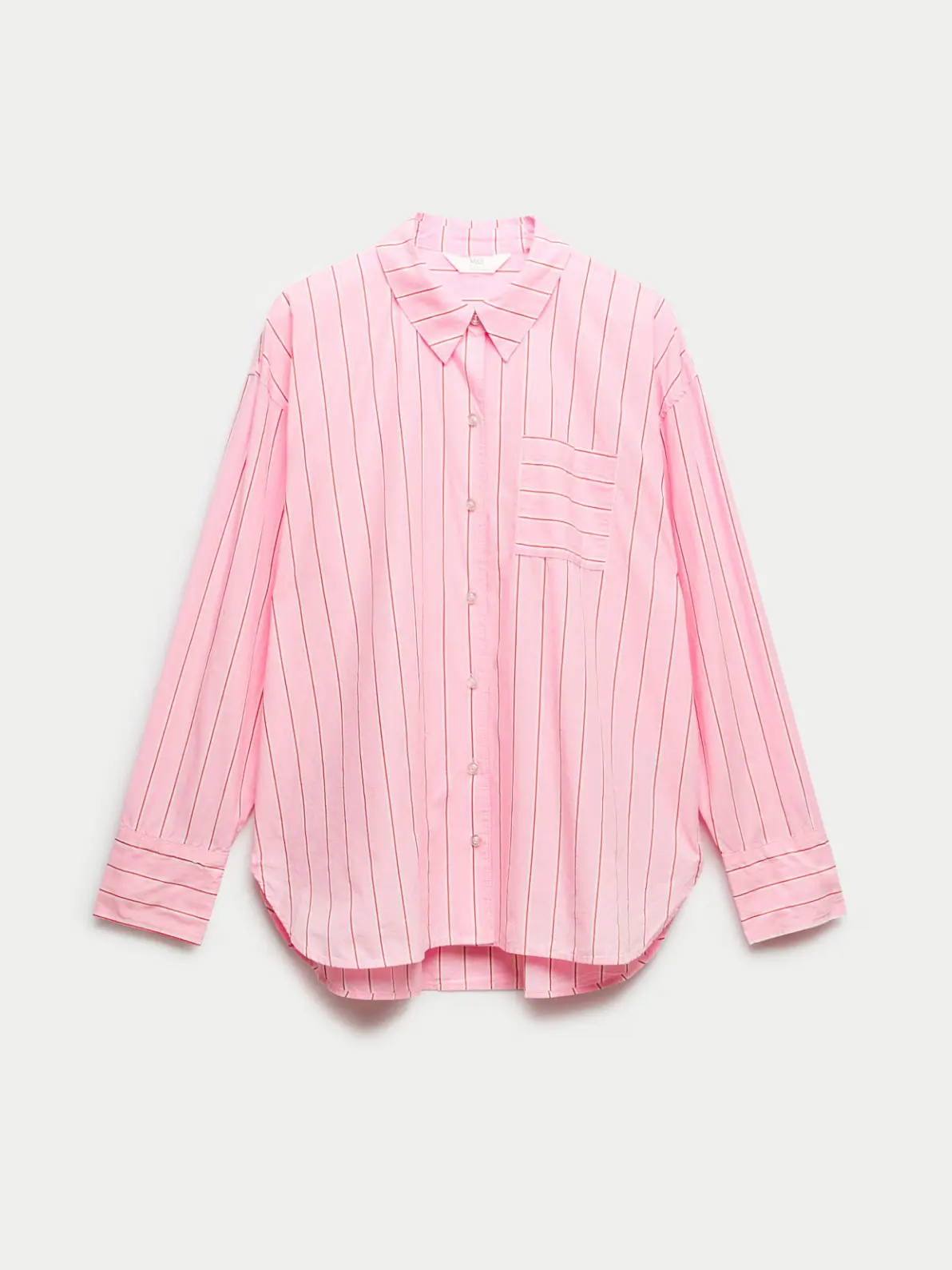 Pink striped shirt