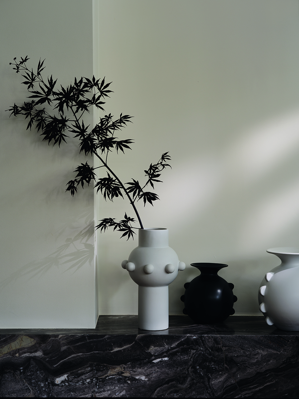 Vases from the M&S X Kelly Hoppen homeware collection 