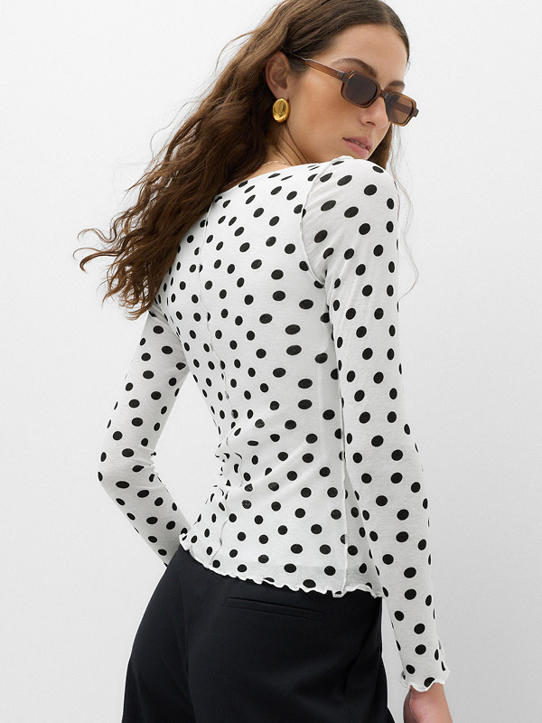 Women's polka dot